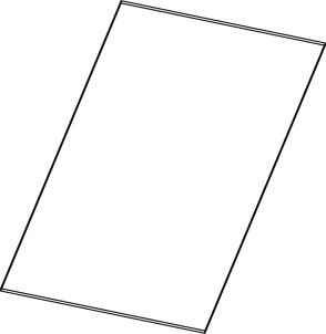 Homestead Oak Shaker Finished Back Panel 36"W 96"H 1/4" Thick on One Side